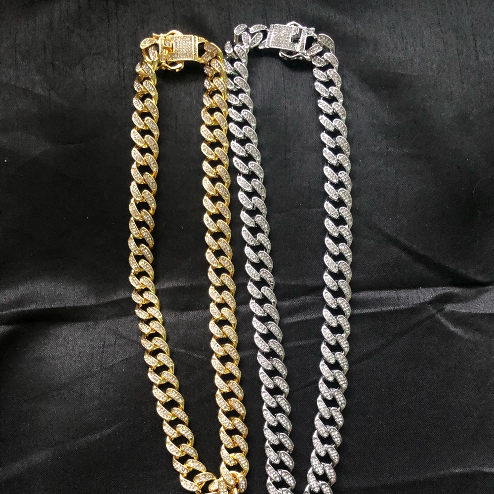 ICED CUBAN LINK NECKLACE